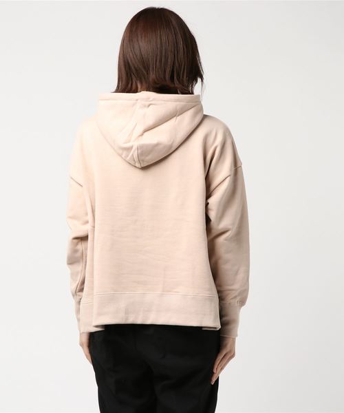 ESTNATION(エストネーション)の「ESTNATION / コットンスウェットパーカー(パーカー・レディース・ベージュ/オフホワイト/チャコールグレー/ライトブルー/ホワイト・38)」の7枚目の写真