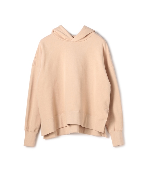 ESTNATION(エストネーション)の「ESTNATION / コットンスウェットパーカー(パーカー・レディース・ベージュ/オフホワイト/チャコールグレー/ライトブルー/ホワイト・38)」の5枚目の写真