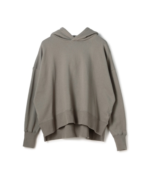 ESTNATION(エストネーション)の「ESTNATION / コットンスウェットパーカー(パーカー・レディース・ベージュ/オフホワイト/チャコールグレー/ライトブルー/ホワイト・38)」の4枚目の写真