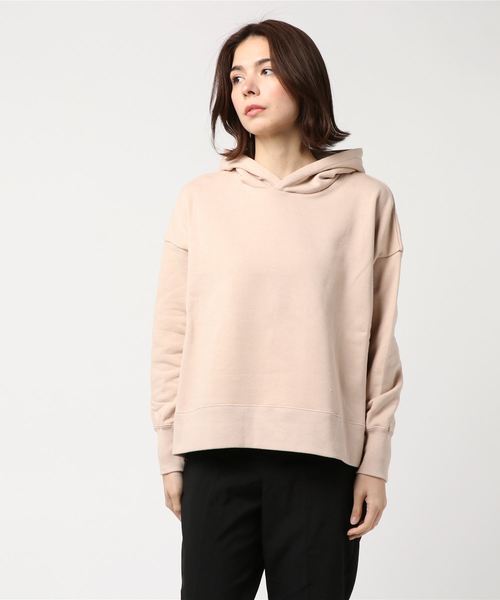 ESTNATION(エストネーション)の「ESTNATION / コットンスウェットパーカー(パーカー・レディース・ベージュ/オフホワイト/チャコールグレー/ライトブルー/ホワイト・38)」の10枚目の写真