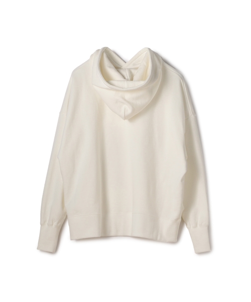 ESTNATION(エストネーション)の「ESTNATION / コットンスウェットパーカー(パーカー・レディース・ベージュ/オフホワイト/チャコールグレー/ライトブルー/ホワイト・38)」の9枚目の写真