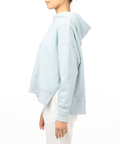 ESTNATION(エストネーション)の「ESTNATION / コットンスウェットパーカー(パーカー・レディース・ベージュ/オフホワイト/チャコールグレー/ライトブルー/ホワイト・38)」の20枚目の写真