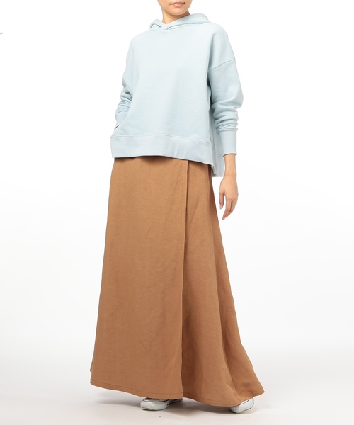 ESTNATION(エストネーション)の「ESTNATION / コットンスウェットパーカー(パーカー・レディース・ベージュ/オフホワイト/チャコールグレー/ライトブルー/ホワイト・38)」の17枚目の写真