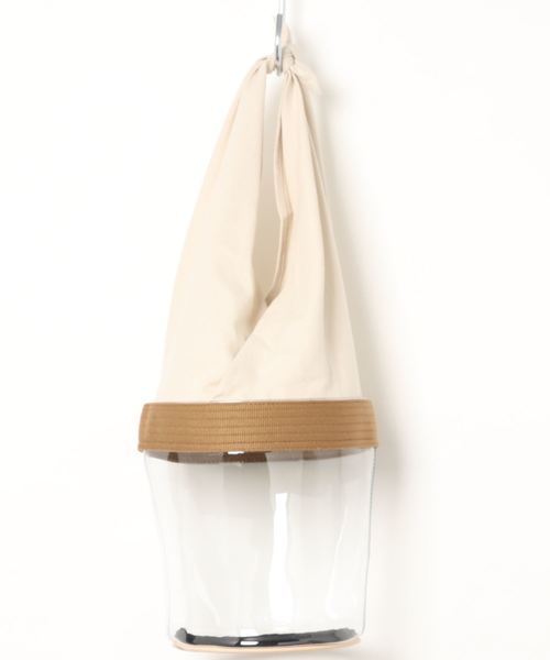 DouDou（ドゥドゥ）の「ビニールチューブ（ショルダーバッグ・レディース・ブラウン/その他・FREE）」の4枚目の写真