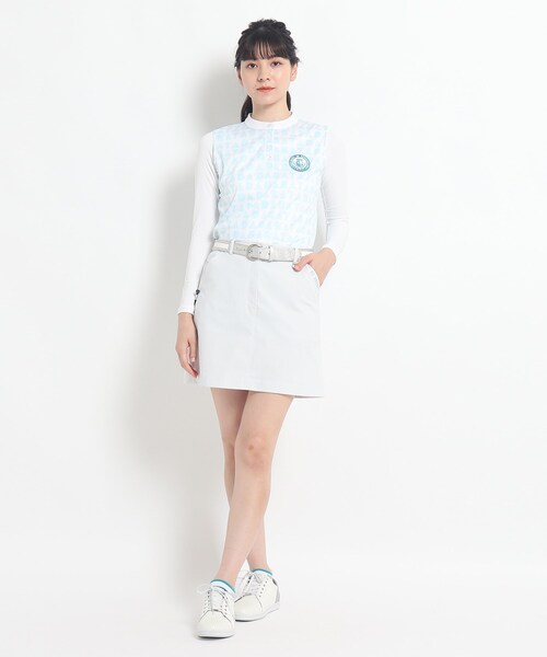 adabat(アダバット)の「【UVカット】クルーネックスポーツインナー(その他トップス・レディース・アイボリー/イエロー系その他/ダークネイビー/ベビーピンク・40/38/36)」の7枚目の写真