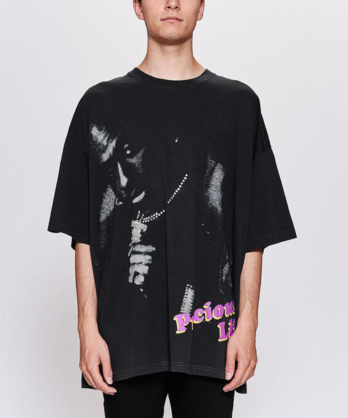 WILLY CHAVARRIA（ウィリーチャバリア）の「＜WILLY CHAVARRIA＞ BIG 2P T/Tシャツ（Tシャツ/カットソー・メンズ・ブラック・MEDIUM/SMALL）」の6枚目の写真