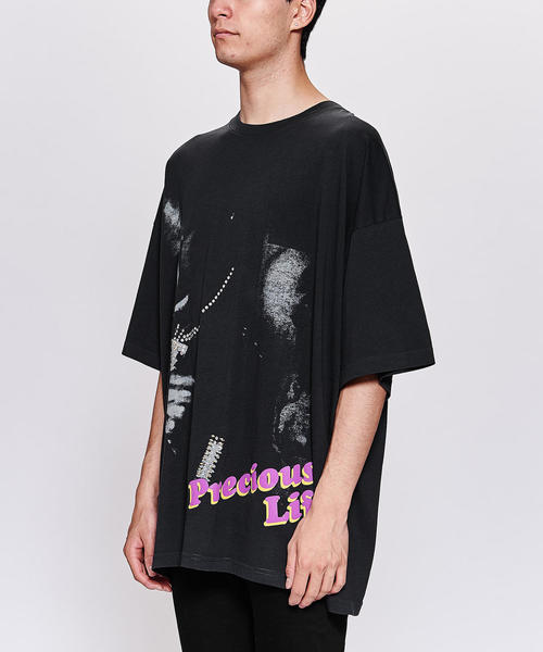 WILLY CHAVARRIA（ウィリーチャバリア）の「＜WILLY CHAVARRIA＞ BIG 2P T/Tシャツ（Tシャツ/カットソー・メンズ・ブラック・MEDIUM/SMALL）」の7枚目の写真