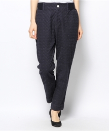 PUAL CE CIN | 総柄刺繍ＰＴ(その他パンツ)