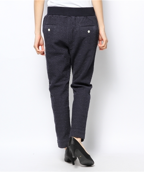 PUAL CE CIN（ピュアルセシン）の「総柄刺繍ＰＴ（その他パンツ・レディース・ネイビー/ホワイト/ベージュ・FREE）」の5枚目の写真