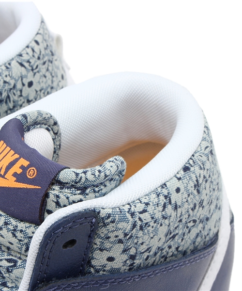 NIKE(ナイキ)の「インヒール ナイキ×リバティ ダンク スカイハイ NIKE WMNS DUNK SKY HI LIB QS(スニーカー・レディース・ライトブルー・24cm/24.5cm/23cm/23.5cm)」の3枚目の写真