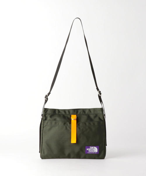 THE NORTH FACE PURPLE LABEL(ザ ノースフェイス パープルレーベル)の「<THE NORTH FACE PURPLE LABEL> SMALL SHOULDER BAG/ショルダーバッグ □□(ショルダーバッグ・メンズ・ダークグリーン/パープル/ブラック/ネイビー・FREE)」の2枚目の写真