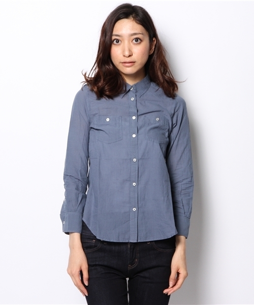 MYSELF ABAHOUSE(マイセルフアバハウス)の「KHADI COTTONシャツ(シャツ/ブラウス・レディース・オフホワイト/イエロー/ミント/ネイビー/ピンク・SMALL/MEDIUM)」の6枚目の写真