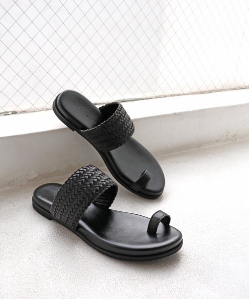 MODE KAORI（モードカオリ）の「メッシュ編みトングサンダル/8270（サンダル・レディース・ブラック/ブルー/キャメル・S/M/L）」の10枚目の写真