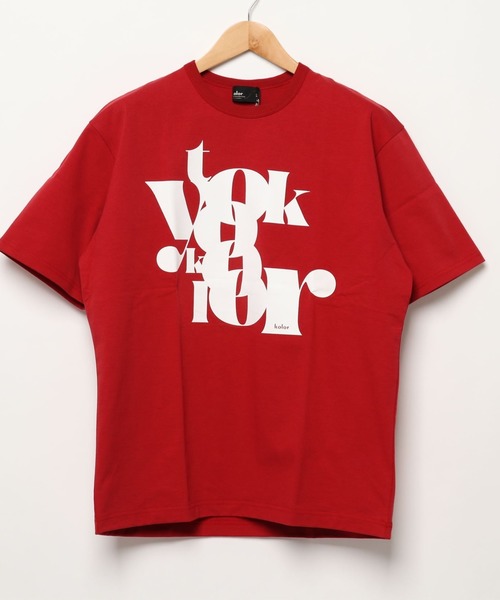 kolor（カラー）の「KOLOR / プリントＴシャツ（Tシャツ/カットソー・メンズ・ホワイト/レッド・2）」の2枚目の写真