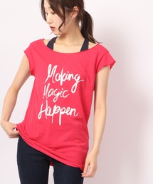 メッセージプリントTシャツ