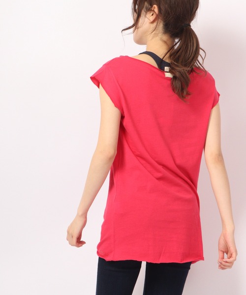 DIMENSIONE danza(ディメンシオーネ ダンツァ)の「メッセージプリントTシャツ(Tシャツ/カットソー・レディース・イエロー/レッド/ホワイト・SMALL/MEDIUM/X-SMALL/LARGE)」の15枚目の写真