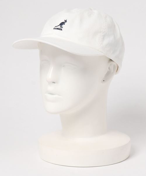 KANGOL（カンゴール）の「KANGOL ウォッシュドキャップ（キャップ・レディース・ホワイト/ブラック/ベージュ・ONESIZE）」の5枚目の写真