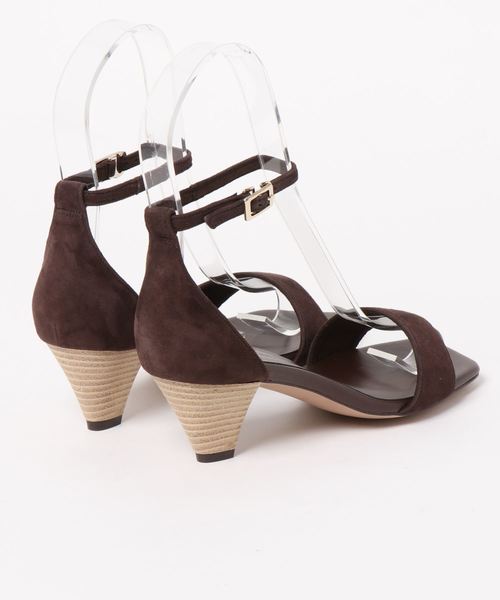 DouDou（ドゥドゥ）の「ストラップサンダル（サンダル・レディース・ダークブラウン/ホワイト・SMALL/LARGE/MEDIUM）」の4枚目の写真