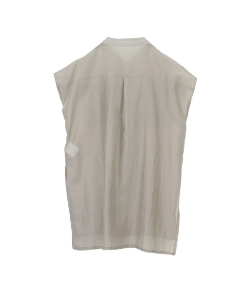 【美品】&g'aime サテン ライトジャケット シャツブラウス &g'aime】サテンシアーシャツ（シャツ/ブラウス）｜&g'aime