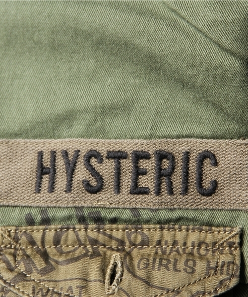 HYSTERIC GLAMOUR（ヒステリックグラマー）の「クレイジーパターンHYS GIRL 長袖ミリタリーSH（シャツ/ブラウス・レディース・その他2・FREE）」の5枚目の写真