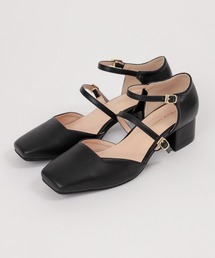 natural couture | ダブルストラップパンプス(パンプス)