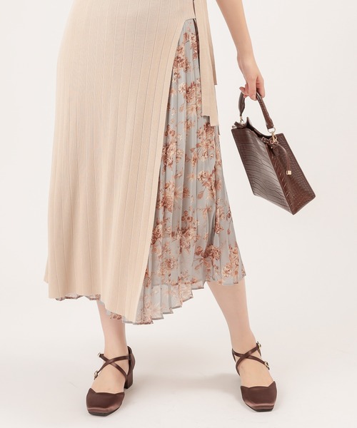 natural couture(ナチュラルクチュール)の「ダブルストラップパンプス(パンプス・レディース・ブラウン/イエロー/パイソン/ブラック・MEDIUM/LARGE)」の14枚目の写真