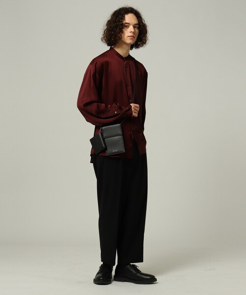 tk.TAKEO KIKUCHI（ティーケータケオキクチ）の「3WAYネックレスウォレット（ポーチ・メンズ・ブラック/ダークブラウン・00）」の11枚目の写真