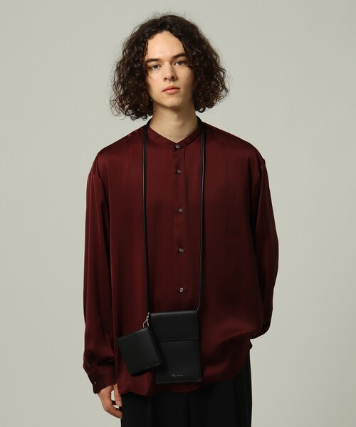 tk.TAKEO KIKUCHI（ティーケータケオキクチ）の「3WAYネックレスウォレット（ポーチ・メンズ・ブラック/ダークブラウン・00）」の3枚目の写真