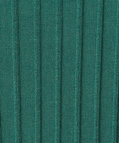 カシミヤシルクリブ クルーネックプルオーバー（ニット/セーター