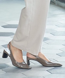 KOBE LETTUCE | ステッチスクエアトゥバックストラップミュール(その他シューズ)