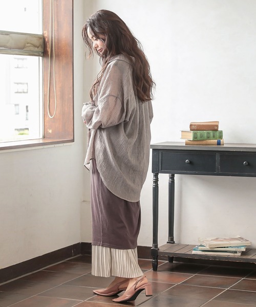 KOBE LETTUCE(コウベレタス)の「ステッチスクエアトゥバックストラップミュール(その他シューズ・レディース・ピンクベージュ/ブラック/モカ・LL/M/L/S)」の12枚目の写真