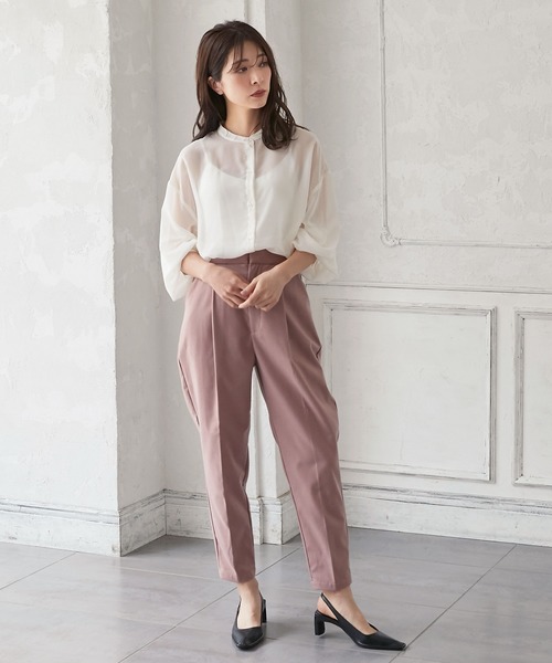 KOBE LETTUCE(コウベレタス)の「ステッチスクエアトゥバックストラップミュール(その他シューズ・レディース・ピンクベージュ/ブラック/モカ・LL/M/L/S)」の14枚目の写真