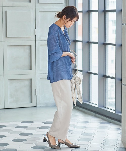 KOBE LETTUCE(コウベレタス)の「ステッチスクエアトゥバックストラップミュール(その他シューズ・レディース・ピンクベージュ/ブラック/モカ・LL/M/L/S)」の16枚目の写真