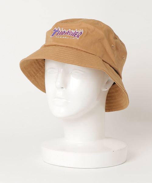 THRASHER（スラッシャー）の「THRASHER/スラッシャー ハット 20TH-H53（ハット・メンズ・ブラック/アイボリー/ベージュ・FREE）」の3枚目の写真