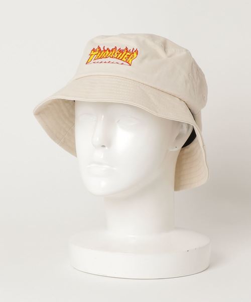 THRASHER（スラッシャー）の「THRASHER/スラッシャー ハット 20TH-H53（ハット・メンズ・ブラック/アイボリー/ベージュ・FREE）」の2枚目の写真