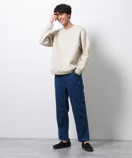 LAKOLE（ラコレ）の「ライトダンボールプルオーバー / LAKOLE（スウェット・メンズ・ブラック/ピンク/サンドグレー/アイボリー/キャメル・MEDIUM/LARGE）」の20枚目の写真