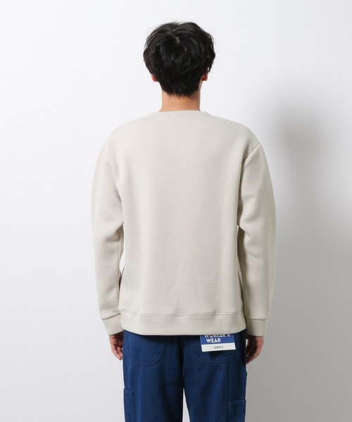 LAKOLE（ラコレ）の「ライトダンボールプルオーバー / LAKOLE（スウェット・メンズ・ブラック/ピンク/サンドグレー/アイボリー/キャメル・MEDIUM/LARGE）」の17枚目の写真