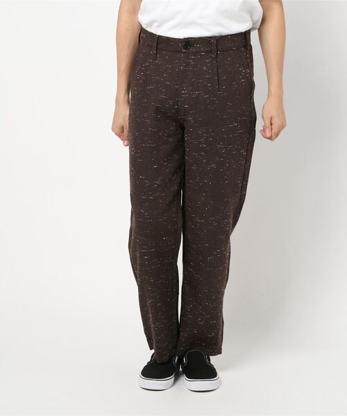 STYLEBLOCK(スタイルブロック)の「ネップツイルストレートパンツ(その他パンツ・メンズ・ブラウン/ブラック・L/M)」の1枚目の写真