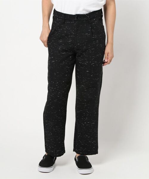 STYLEBLOCK(スタイルブロック)の「ネップツイルストレートパンツ(その他パンツ・メンズ・ブラウン/ブラック・L/M)」の2枚目の写真