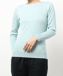 UV＆シルクタッチ2type長袖リブニット