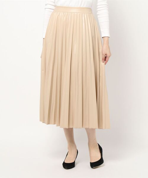 セール 合皮アコーディオンプリーツスカート スカート Styleblock スタイルブロック のファッション通販 Zozotown