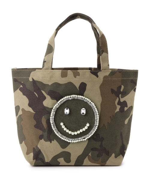 Ray BEAMS(レイビームス)の「ECODECO / 迷彩 スマイル トートバッグ(トートバッグ・レディース・その他1・ONE SIZE)」の10枚目の写真