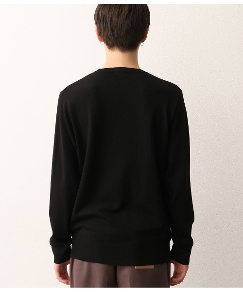 JUNRED（ジュンレッド）の「【ウォッシャブルストレッチ】クルーネックニット（ニット/セーター・メンズ・ブラック/スミクロ/キャメル/ワイン・S/M/L/LL）」の21枚目の写真