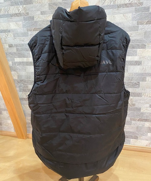 DIESEL（ディーゼル）の「2way リフレクターバックロゴ 中綿ベスト「W-SUN-REV」（ダウンベスト・メンズ・ブラック・L）」の11枚目の写真