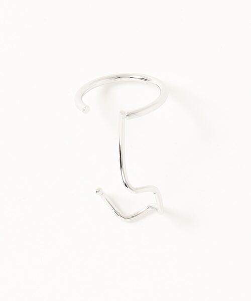 LOWRYS FARM（ローリーズファーム）の「２レンイヤーカフ　934853（イヤーカフ・レディース・シルバー/シルバー系その他/ゴールド・FREE）」の2枚目の写真