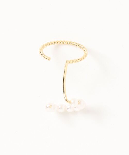 LOWRYS FARM（ローリーズファーム）の「２レンイヤーカフ　934853（イヤーカフ・レディース・シルバー/シルバー系その他/ゴールド・FREE）」の3枚目の写真