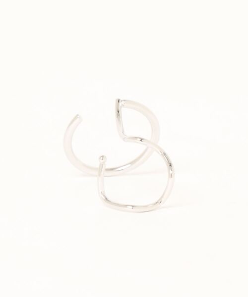 LOWRYS FARM（ローリーズファーム）の「２レンイヤーカフ　934853（イヤーカフ・レディース・シルバー/シルバー系その他/ゴールド・FREE）」の6枚目の写真