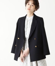 レディースのテーラードジャケット ブルー ネイビー 青色系 ファッション通販 Zozotown