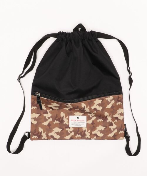 MAKAVELIC(マキャベリック)の「《MAKAVELIC》TRUCKS KNAPSACK(ショルダーバッグ・レディース・ブラック系その他/レッド系その他/ブルー系その他・FREE)」の1枚目の写真