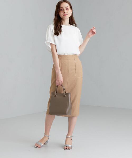 りん★　　グリーンレーベルリラクシング 手洗い可 スカートスーツ L/M green label relaxing（グリーンレーベルリラクシング）の